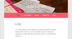 Desktop Screenshot of laura-simpson.com
